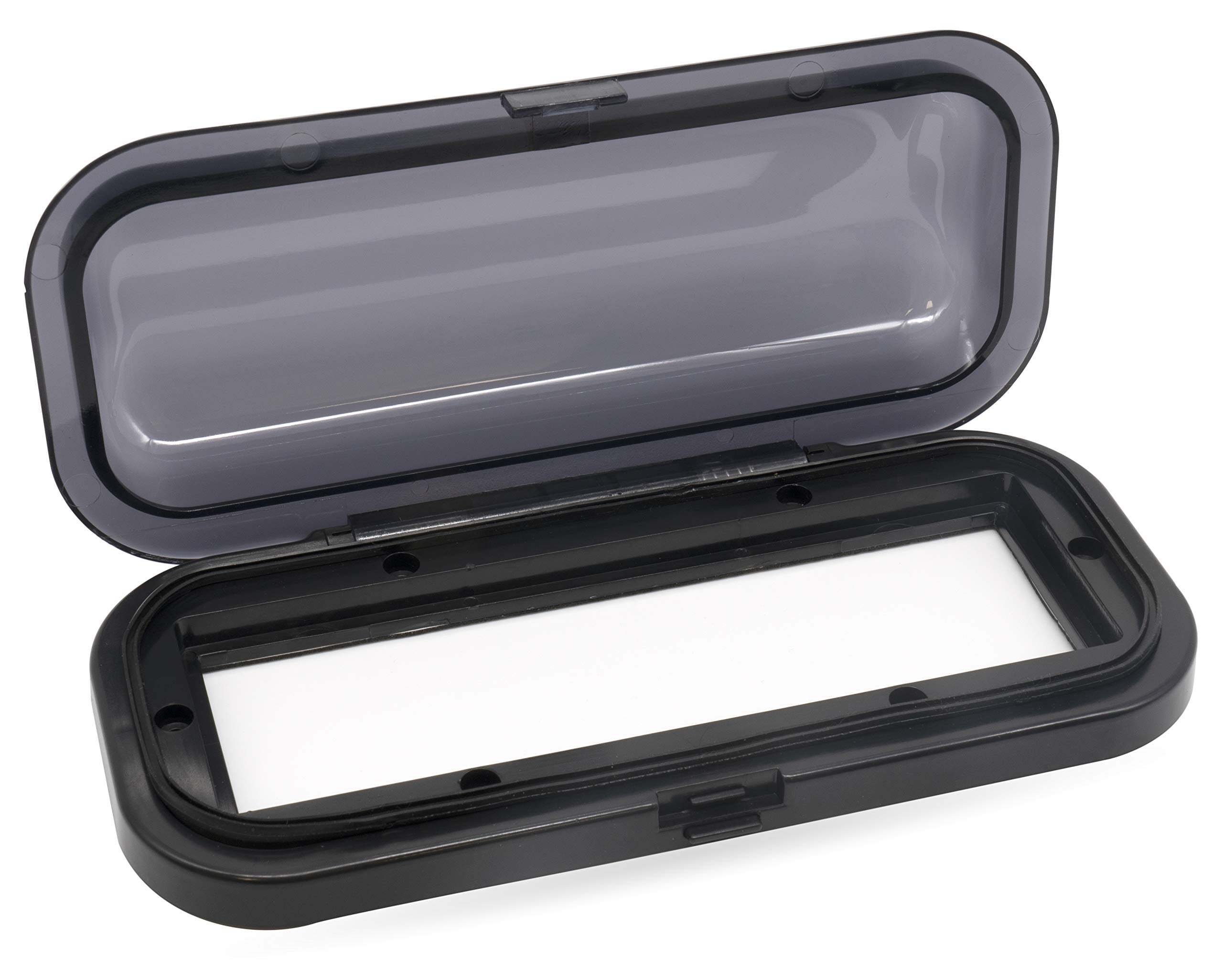 Belva Bmrc1B Flip Up Black Water Resistant Marine Radio Cover/Radio Splash Guard